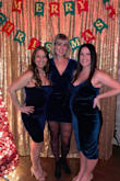 I ordered this dress for a work Christmas party and I am currently 24 weeks pregnant. This dress was formfitting and the ruching detail was so cute and helped with any areas I felt self conscious about! My not pregnant friends have tried this dress on too and it looks great on all of us!! Would definitely recommend this dress!! - Sharon S.