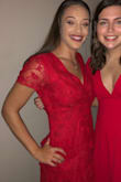 I wanted a dress that wasn't skin tight, comfortable, but still was flattering. This dress hit all those marks! I normally where either a S or M depending on how I want the dress to fit. This dress is not sketchy material and I wanted it to fit looser so I ordered a M. It was a little loose around the waist and not tight around the booty, but I wouldn't change the size. Would highly recommend to a friend!! - Alli H.