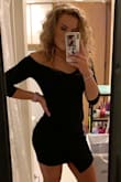 I messaged into Lulus and asked what an appropriate size for me would be, not too many are built like me so I wanted to have someones opinion. The lady over at Lulus told me a large would fit, but I still went with my gut and got a medium and it worked out!! It's perfect and I got so many compliments on it - Grace B.