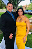 I wore this dress to a summer time wedding. It was extremely comfortable even though it is form fitting. The color attracted a lot of attention. I purchased and wore the small size and I have an athletic build from all of my years of weightlifting. I loved this dress! - IKSSA A.