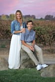 Love this dress, its so incredibly flattering.  The straps are adjustable, I didn't find it as low cut as shown on the model.  The dress is a little long, but worked perfectly for our family pictures.  I received many compliments. - Heather C.