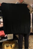 This sweater is nice and soft. Although, it's so huge that it's a joke. I love oversized stuff but I can't even make this work, not even as a dress. - Jillian C.