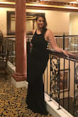 I wore this to a fancy wedding and I loved it. The fabric is so comfortable and does give some support. It did get a little warm while dancing but that's to be expected. - Holly H.