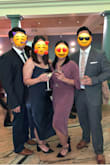 Was skeptical at first while reading the other reviews but I took a chance and bought this dress for a wedding. Perfect fit! I absolutely loved the flow of the dress and it was super comfy! Love love loveee the color! Had enough room to eat and dance without feeling fat and/or bloated. Drinks spilled but it was surprisingly easy to clean up and looked good as new! - Nicole S.