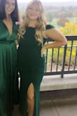 I ordered this dress very last minute for a wedding. It was absolutely beautiful and fit so well. I would definitely recommend this dress. - Katherine D.