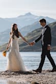 It was the most perfect wedding dress for my elopement in New Zealand. It was such amazing quality for the price and it fit so beautifully on me. I wish I could wear it again!! - Melissa M.