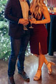 I wore this for a winter wedding and it was perfect! I usually fall between an XS and S in Lulus dresses, but was happy I went with the small. It was so classy! I got compliments all night long. - Hailey B.