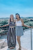 So I ordered a small and although the medium might have fit better, I'm okay with the small. It's true to size. Maybe even runs a tad bigger. (I just have bigger boobs) Either way, this was an amazing choice for my school Greece trip and I got so many compliments!! Thanks Lulus. - Aleyna W.