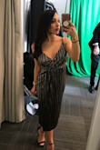 Wore it to a holiday party for work! Such a hit!! Everyone loved it! I wore a black faux vest over the top for more of a winter look. - Tiffany L.