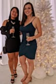 This is the first dress I've ever ordered from Lulus and I am never going back. This dress is cut perfectly to highlight curves in a way that is slimming and classy: not too tight or too short, material is stretchy but thick enough to keep everything in place. Felt amazing in this dress, one of the most flattering and comfortable I've worn. My only complaint is that one of the straps did tear as I was taking it off but I reached out to customer service and they were very responsive and helpful. For the price I can't recommend it enough, would probably look good on anyone but if you have curves this is for you! - Gail R.