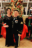I had a lace sleeve gown in mind when looking for something to wear for a military ball. This possibly being our last ball, I wanted my dress to be perfect. When I saw this dress, I knew it was the one! I felt so elegant and fancy wearing this dress, I had so many compliments! It fit wonderfully, and being tall, the longer length was just right. Looking forward to another reason to wear this dress! - Fedina S.