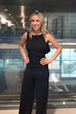 This jumpsuit had me feeling like I was the CEO at my company party. It fit incredibly well and showed off my figure. The pants are extremely long, but I used temporary hemp. I plan on getting it professionally hemmed about 4 inches. It was super comfortable and I received a ton of compliments. Great for a work event but will wear it to weddings or any fancy event. - Candace K.
