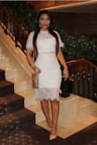 I wore this to a holiday party for an all white look and I absolutely loved it! The only thing is that because I'm short the top part of it was too long for me which made it a bit loose, you absolutely can't tell but it's just something to keep in mind if you don't have a long torso. I ordered the XS and still felt that it was loose on me. The design is so nice tho so I will def have to get it altered before wearing again! - Humna F.