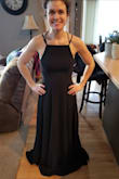 I chose this dress over another Lulus style that I had also ordered for a bridesmaid's dress. I love how unique it is! I will just have to hem it a bit. - Rachel M.