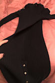 This sweater dress is nice, however the seams came off - so disappointed. From the armpit down to the end of the dress. So sad. - Julia V.