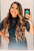 So happy with this dress! The material is great as well. - Elvira B.