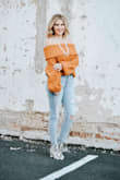 This sweater is so cute and comfortable! Its the perfect sweater to dress up or down! - Jordan G.