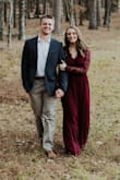 I got this dress for my engagement pictures back in November and it was perfect! The back was a little loose on me but it was easy to fix. I wish I had this dress in every color! - Bailee C.