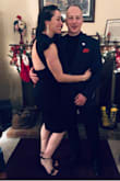 This dress just rocked the hubs holiday party! I felt incredibly sexy and beautiful in it! Tons of compliments! The fabric was perfect- a little stretchy, super comfy and thick enough material so not see through at all! Also no wrinkles and the sleeves didn't hang funny, they were just like the photo! The hubs loved it too! Thank you so much!! - Kerrie F.