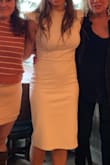 I got this dress for my civil wedding and it was perfect. The quality is very good and it fits perfect. I got the dress in the S size, but since it has a lot of stretch,  size XS would fit perfect too. If you wear Small and like very fair dress, I would recommend to get size XS. - Angelica P.