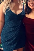 This dress is stunning! Looks like the pictures, and is very comfortable & cute like everyone has said :) I was worried about it being short on me since I'm on the taller side, but it was fine! - Cleopatra K.