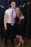 Bought this for my daughters sorority-semi formal. She loved it and it fit great! The open back created a bit of a problem due to her bust size, so she had to tape them a bit. But she received many compliments! - AMY J.
