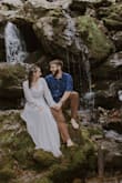 Great dress, exactly what I was looking for for my engagement pictures. I'm not crazy about showing cleavage, so the wrap was a bit to get used to. But overall very happy with the dress! - Brittany E.
