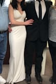 Wore this to my court house wedding and it was beautiful and stunning, but not too showy and crazy. Came in a few days (last minute) and just needed some heels to make it the perfect length, no alteration necessary. Love Lulus for all of my formal dresses. - Stephanie C.
