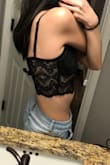 It's a little loose around the boobs but that makes sense because I'm flat as a board. If you're any smaller than a 34A it'd probably be too loose, but the adjustable straps made it fit a lot better. It's soooo cute though and it looks exactly like the picture :) - Kaili N.