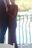 This dress was absolutely stunning, everything from the cut to the color. My only complaint is that it could've been tighter due to the stretch. - Marissa N.