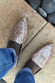 I just love these slides. They are cute and comfortable. Also they are true to size. - Samantha F.