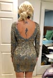 I wore this dress to a wedding.  I received so many compliments!! Great dress, highly recommend! - Samantha S.