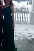 Thin material but beautiful color. Was a hit and photographed so well! Was able to style uniquely and I ended up loving it with a nice stick on bra - Liz L.