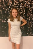 This dress fit great but it was a little big. It wasn't skin tight. - Lea P.