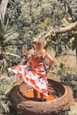 This dress is beautiful! I used during my vacay in Bali. Although it's super long and I had to take to the tailor is was still worth it. - Beatriz B.