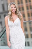 This dress was perfect for my engagement pictures. Material was great and dress fit true to size. I would recommend this dress for any event. - Sarah Y.
