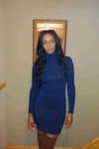 The dress was very comfortable. The material is really soft, yet just thick enough. The dress isn't see through at all and accentuates my curves.  The color is very pretty and much better than pictured! - Sanéa V.