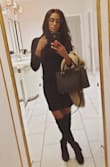 These shoes go great with just about everything. I've worn them with skirts, dresses, & jeans. The material is nice and comfortable. Not the most comfortable shoe to stand in for a while but also not the least. - Sanéa V.
