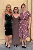 I wore this dress for a wedding in late November and it was perfect. It's a little bit stretchy and was long enough for me to wear with heels. It runs true to size and was super comfortable all night. 10/10 recommend. - Ingrid J.