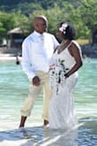 This is a gorgeous dress, great quality and easy to care for as it doesn't require dry cleaning. I wore it for my 35th anniversary vow renewal on the beach. Since it is easy to clean, I wasn't afraid of it getting dirty or wet. - Ms M.