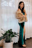 Very quality dress! The color is so beautiful, I think is a very good choice. - Sally G.