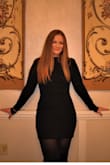 This dress is the perfect combination of classy and sexy. At 41, it's important to me to dress "my age" but I still want to look sexy for my husband of 15 years. Great material that does no wrinkle. The small shoulder pads add nice definition to the neckline. - Kari P.