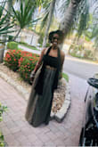 This skirt is perfect. I ordered denim and the olive green. You can dress up or down. - Chastity B.