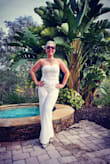 Beautifully made jumpsuit, not see-through thick material, very comfortable. I love it! - Andrea P.