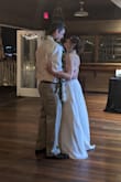 I wore this stunning dress for our wedding in Kona recently. I received numerous compliments. This dress is well-priced and every bit as beautiful as dresses that one might pay $1,000 or more for. It fits true to size and I needed no alterations other than hemming, done by a professional (the dress would probably work for someone as tall as 5'9", or maybe taller with flat shoes). The beadwork is amazing and the dress came with extra beads, which I did not need to use. Really lovely style with low cut back, thin straps and built in bra, plus nude mesh to give the appearance of low cut without really showing cleavage - a little sexy without being ridiculous and would work for slim and full figured, younger and older. It was also fairly comfortable. The beads weren't too heavy on the bodice. I'm pleased with how this dress worked for our wedding! - Mary A.