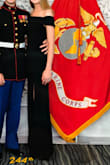 I loved this dress so much! I wore it to my husband's military ball. It fit true to size. 100% my favorite dress out of every one that I've owned. Highly recommend! - Katelyn M.