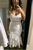 After buying and returning several dresses I found the perfect dress for my wedding! - Vanessa R.