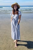 I love this dress! This dress's construction is of a high quality - good stitching and lining. The fit is nearly perfect - just a tad loose in the bust area. It is super comfortable as well. I get a lot of complements on this dress. Definitely a great purchase! - Rachel T.