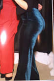 I LOVE THESE. I have a small waist and a larger butt/ thighs. That being said it helps give these pants a great shape and form. I don't think these pants will be flattering on you if you are super thin. They might hang on you! These are long but with heels they are perfect! - Kelsey K.