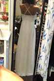 I purchased this in an XS as a potential wedding dress. It fit true to size, but I didn't love it so I returned it - Angell